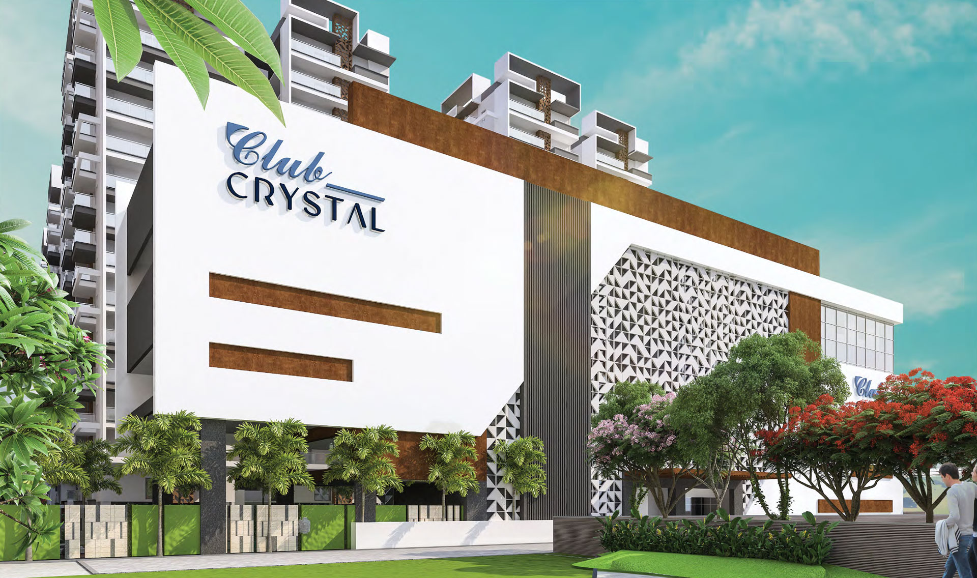 Bhanodaya Crystal Luxury Apartments offering 2bhk & 3bhk Luxury flats at Kompally with 50000+SFT Club house